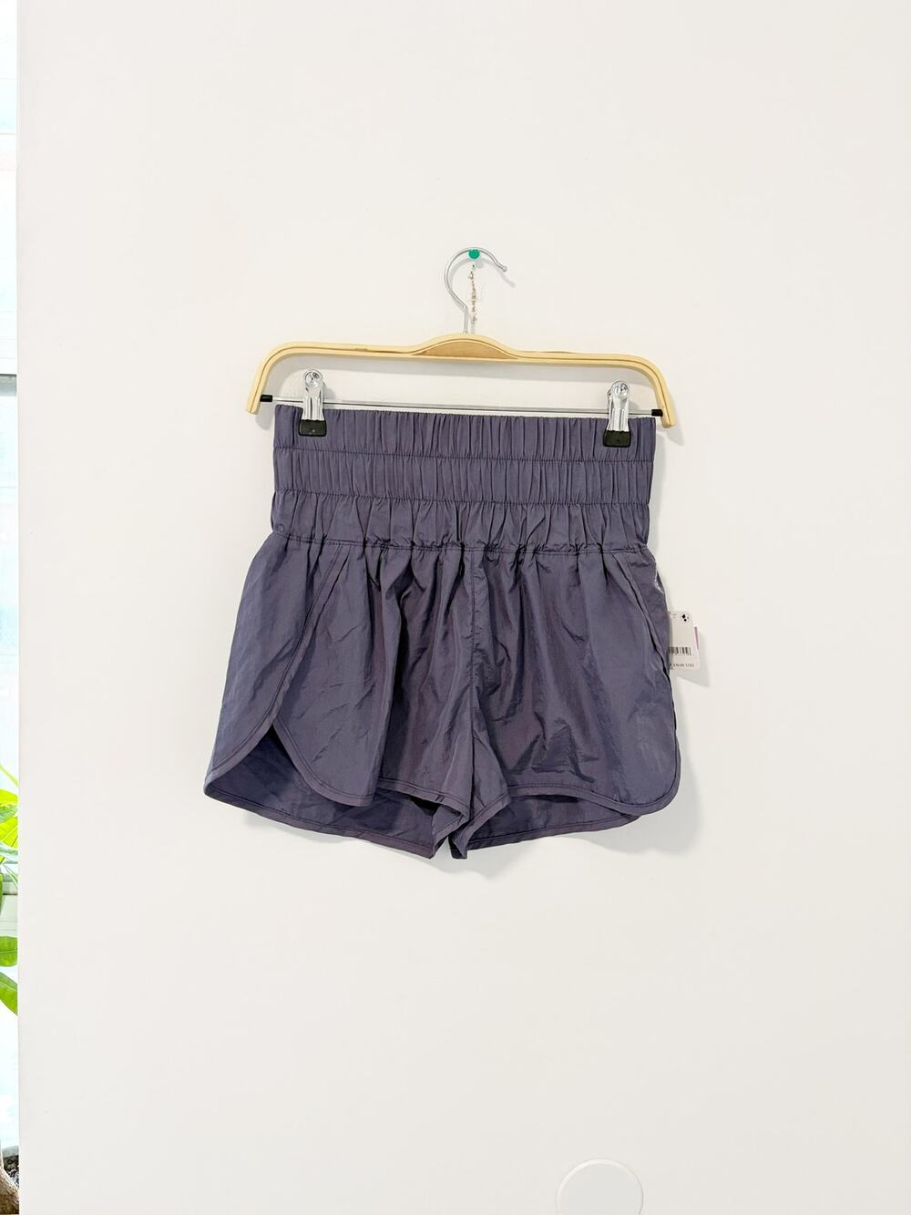 NEW Free People Movement The Way Home Deep Sea Workout Shorts Size Small